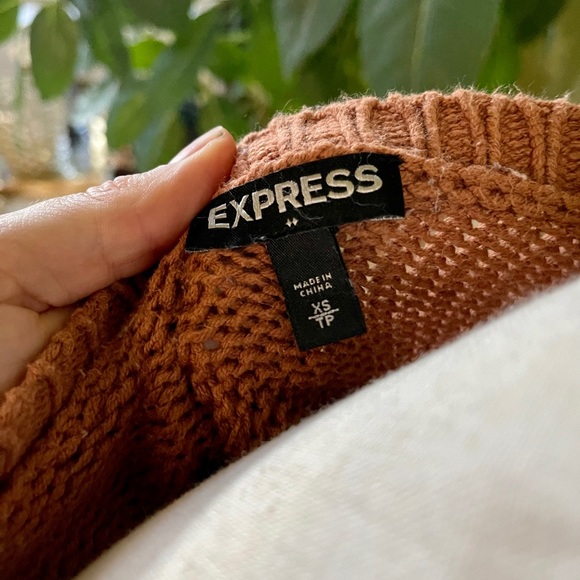 Express Cable-Knit Sweater - Picture 3 of 3